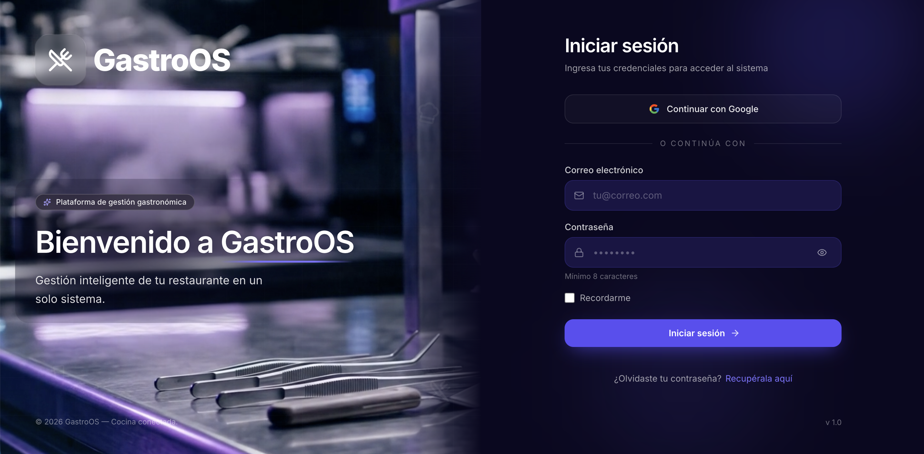 Portada de GastroOS — Restaurant POS System